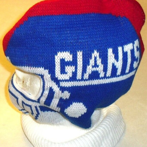 NFL Accessories New York Giants Vintage 9s Helmet Mens Ski Mask Adult Winter Hat Adult New